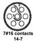 CINCH CN0966B14G07S6-140