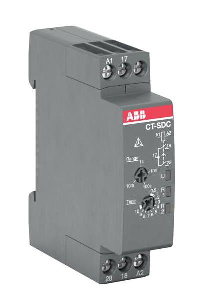 Abb 1Svr508211R0100 Time Relay, 0.05S-10Min, Star-Delta, 2No