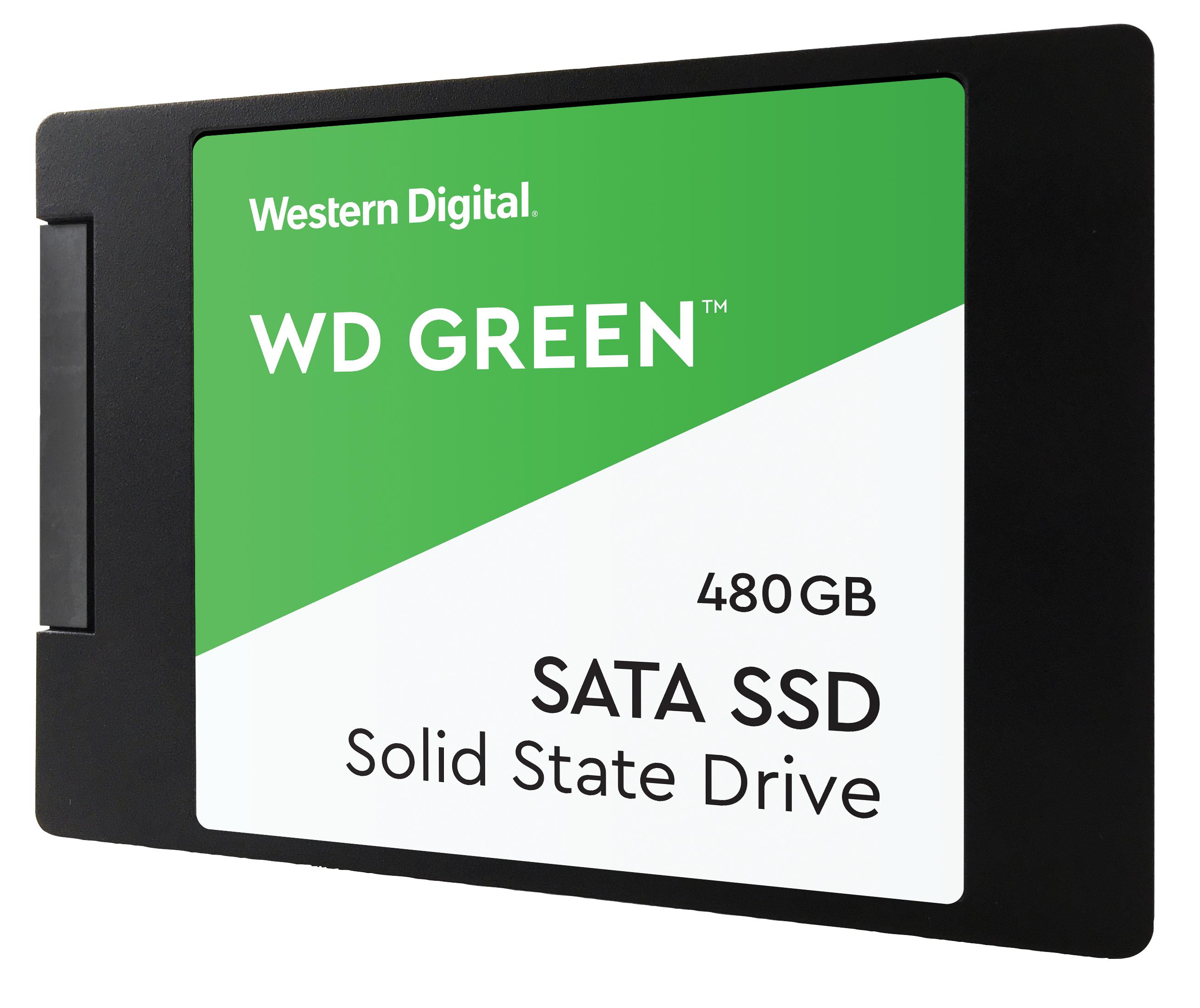 Wd Wds480G3G0A Ssd, Sata 6Gbps, Slc Nand, 480Gb
