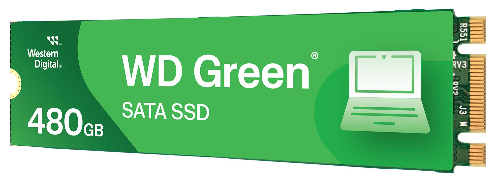 Wd Wds480G3G0B Ssd, Sata 6Gbps, Slc Nand, 480Gb