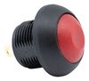 E-SWITCH RP8100B2M1CEBLKREDNIL