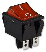 E-SWITCH R5BBLKREDFF1.