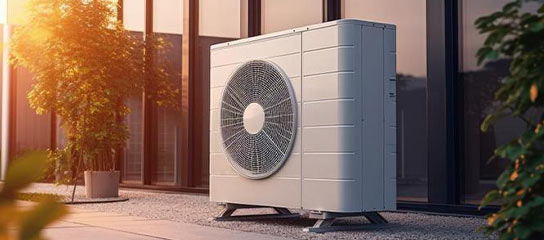 Elektronické součásti pro tepelná čerpadla Air Source