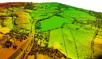 Laserová mapa